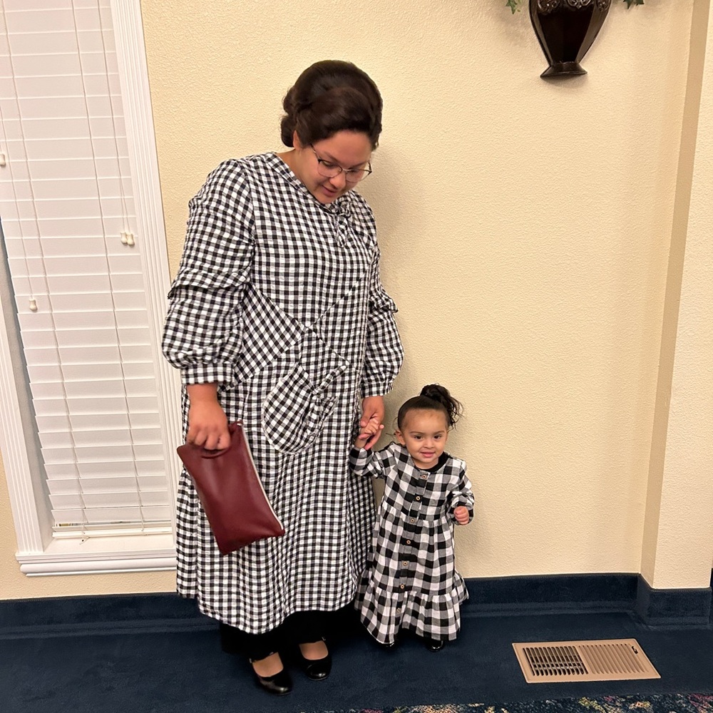 Gingham Plaid Midi/Maxi Dress - Picture 7 of 7